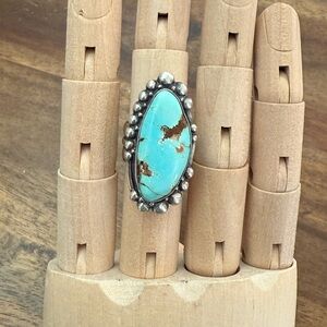 Sterling To Love turquoise sterling silver ring